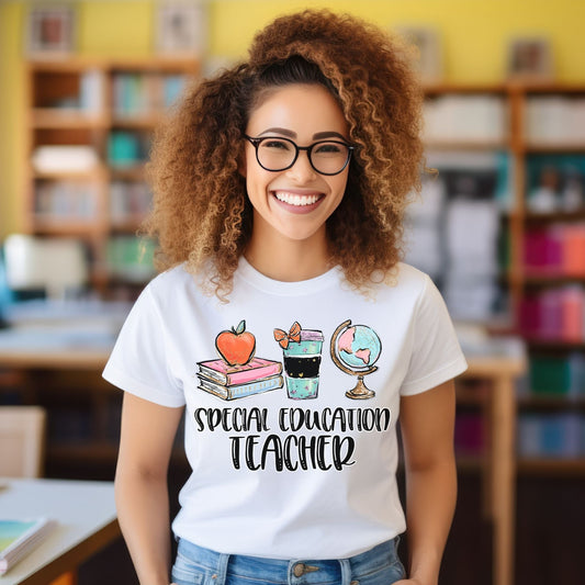 Special Education Teacher, Ready to Press DTF Transfer