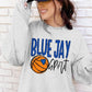 Bluejays School Spirit Sublimation or DTF Transfer