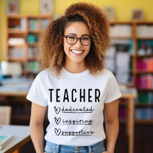Teacher, Ready to Press DTF Transfer
