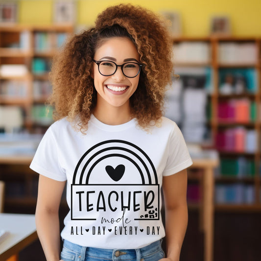 Teacher Mode, Ready to Press DTF Transfer