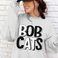 Bobcat black and white School Spirit Sublimation or DTF Transfer