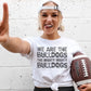 Bulldog School Spirit Sublimation or DTF Transfer