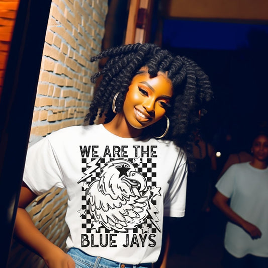 Bluejays School Spirit Sublimation or DTF Transfer