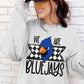 Bluejays School Spirit Sublimation or DTF Transfer