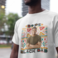 Father's Day Picture, Dope Black Dad Ready to Press Transfer