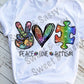 Autism Sublimation or DTF Transfers