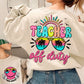 Teacher off duty with pocket Ready to Press DTF Transfer