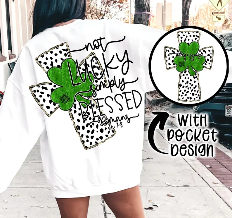 Blessed DTF or Sublimation Transfer