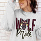 Wolves School Spirit Sublimation or DTF Transfer