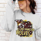 Wolves School Spirit Sublimation or DTF Transfer