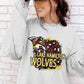 Wolves School Spirit Sublimation or DTF Transfer