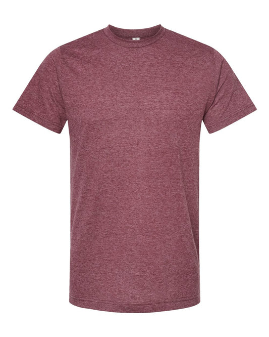 Tultex Poly Rich - Heather Burgundy