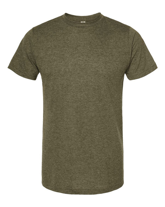 Tultex Poly Rich - Heather Military Green