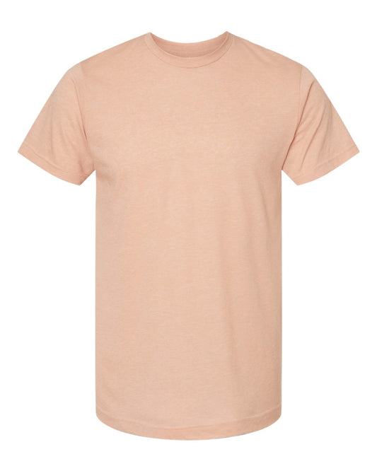 Tultex 65% Poly Rich - Heather Peach