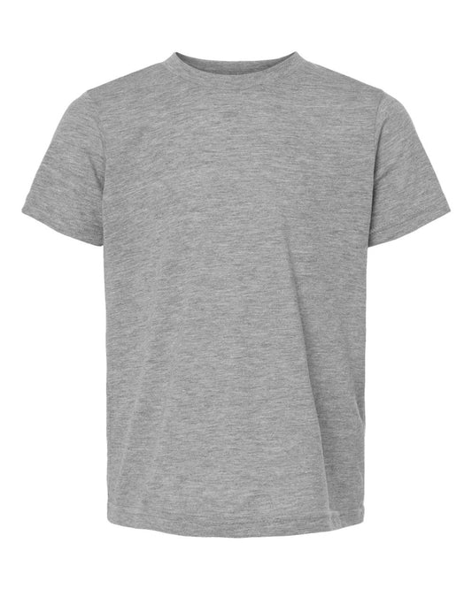 Kids Tultex 65% Poly Rich - Heather Grey