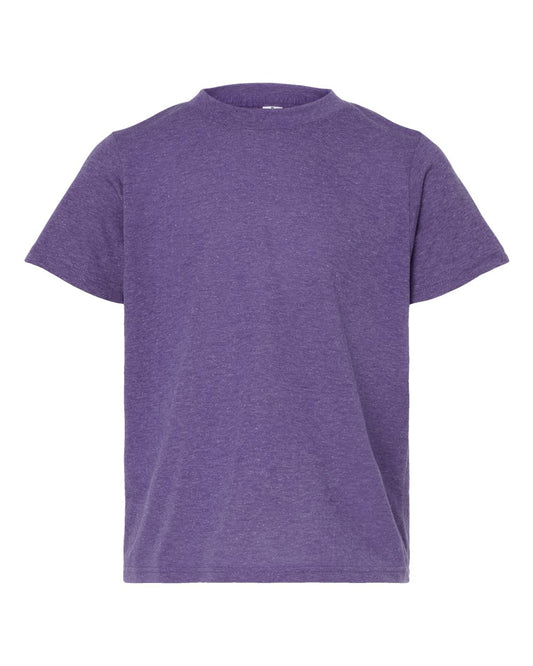 Kids Tultex Poly Rich - Heather Purple