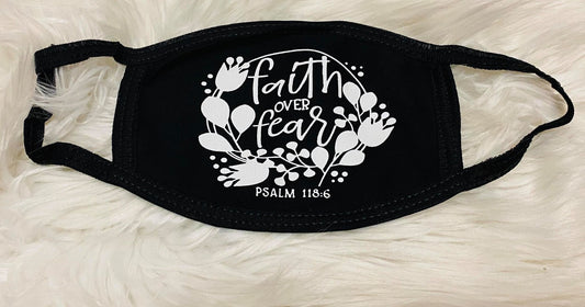 Screenprint Faith Over Fear Transfer