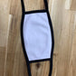 100% Polyester face mask for Sublimation Medium