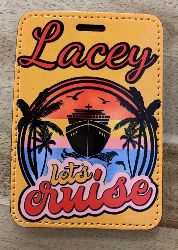 Sublimation Luggage Tags