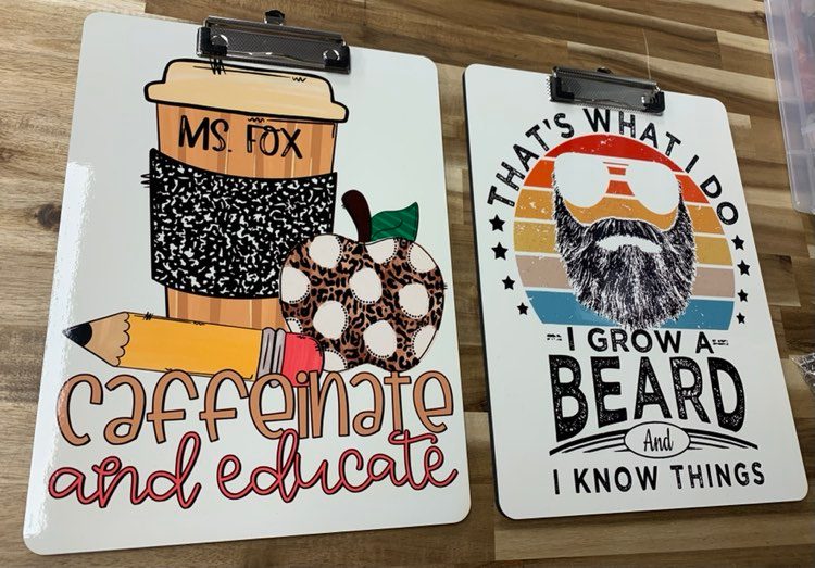 Sublimation Clipboards