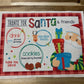 Santa Cookies, Sublimation Transfer