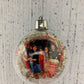 Clear Round  sublimation Ornaments