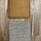 Sublimation Burlap Square Coasters 4x4 inches