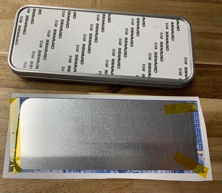 Sublimation Rectangle Tin Pencil Boxes