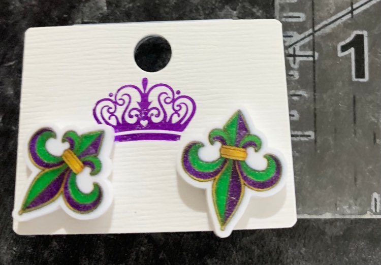 Mardi Gra Earrings - Package Fillers