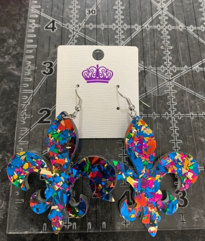 Mardi Gra Earrings - Package Fillers