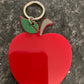 Teacher Apple Keychains