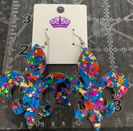Mardi Gra Earrings - Package Fillers