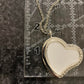 Sublimation Heart Necklace.