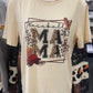 Natural 100% Polyester Sublimation Shirt, Cotton Feel