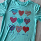 Blue 100% Polyester Sublimation Shirt, Cotton Feel