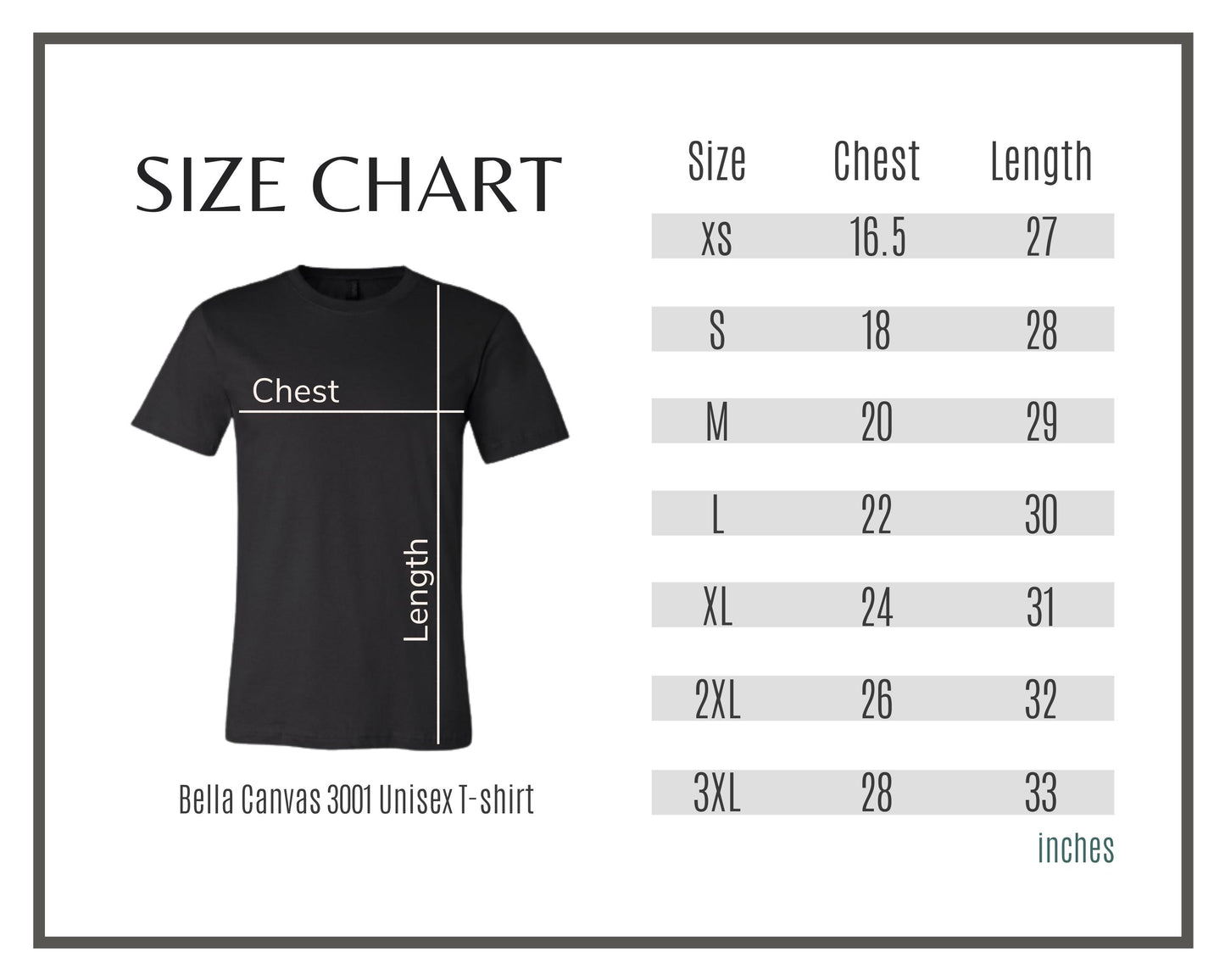 Bella Canvas - Dark Grey Heather