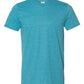 Heather Galapagos Blue Gildan Softstyle