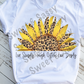 Leopard Print Sunflower Sublimation Transfer