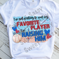 Raising my favorite player, baseball Sublimation Transfer