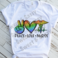 Peace Love Nurse, Sublimation Transfer