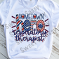 Hometown Hero Respiratory Therapist Sublimation Transfer