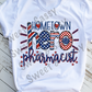 Hometown Hero Pharmacist Sublimation Transfer