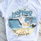 Happier than a seagull with a french fry Sublimation Transfer