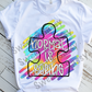 Normal is boring, Autism Awareness, Sublimation Transfer