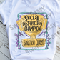Social Distancing Champion Sublimation Transfer