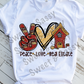 Peace Love Real Estate, Sublimation Transfer