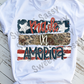 Made in America, Camo, Sublimation Transfer