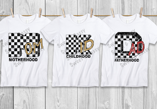 Kid Tie Racing Sublimation Transfer