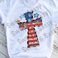 USA Flag, 4th of July Sublimation Transfer