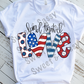Land that I Love, 4th of July Sublimation Transfer